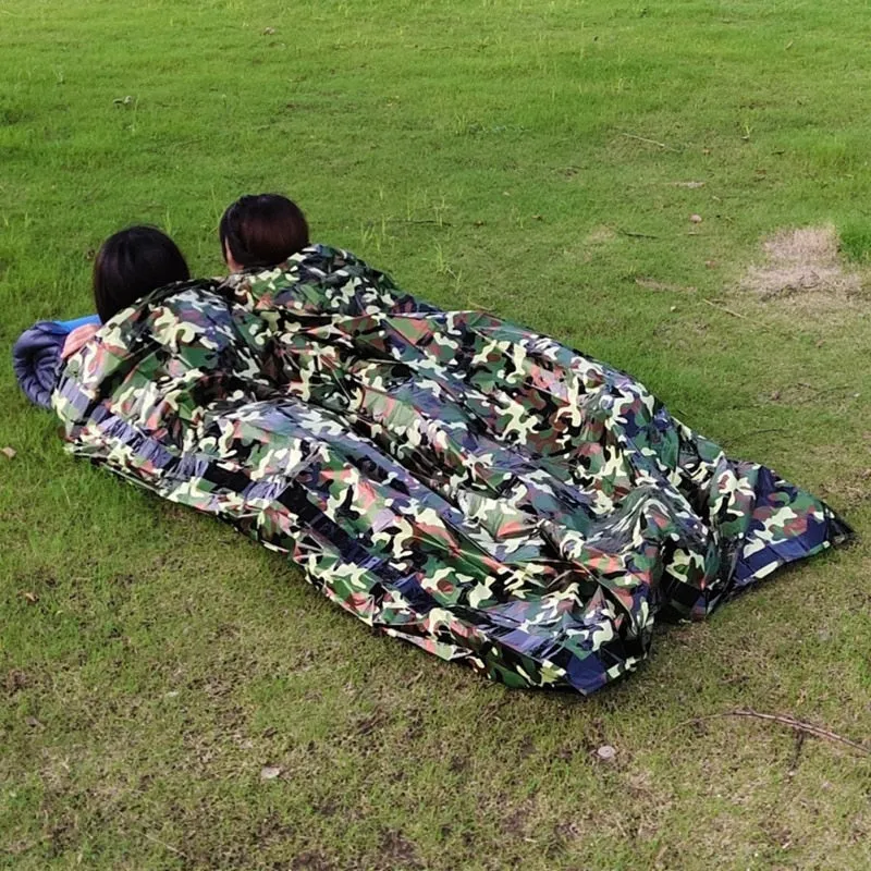 2 person Thermal Hiking Sleeping Bag Outdoor Adventure Blanket Camping