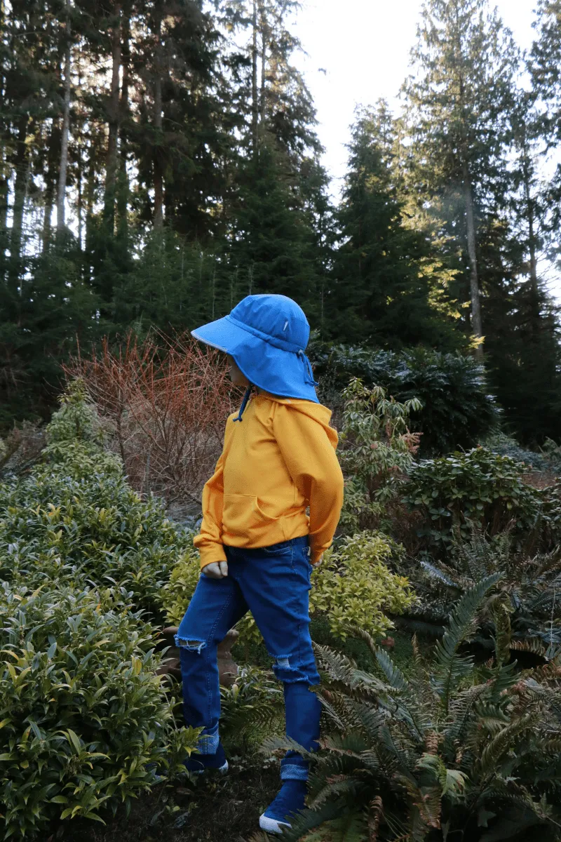 Aqua-Dry Adventure Sun Hat: Blue