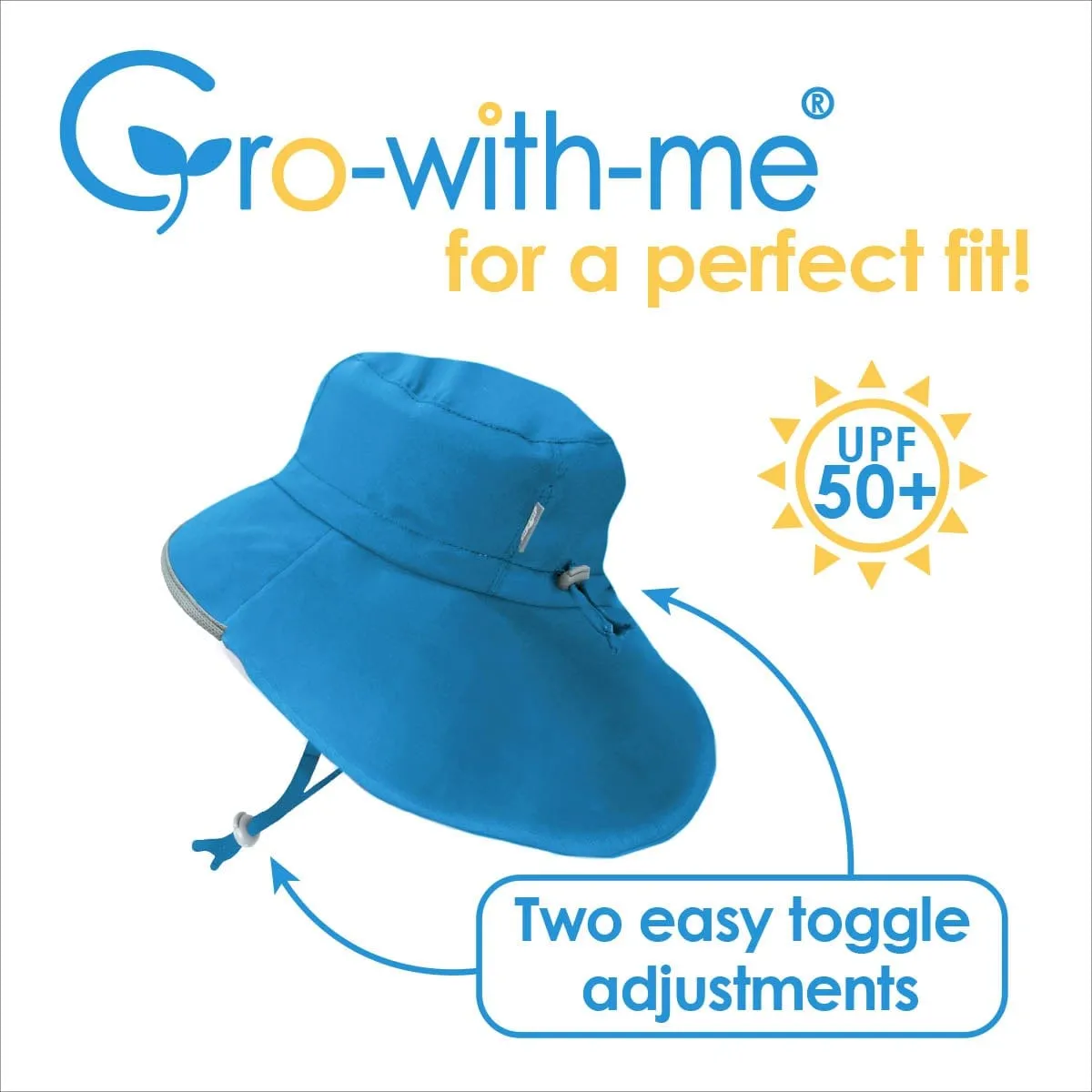 Aqua-Dry Adventure Sun Hat: Blue