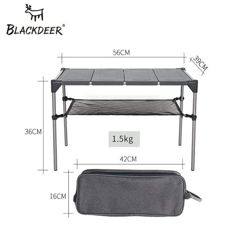 BLACKDEER Foldable Picnic Table