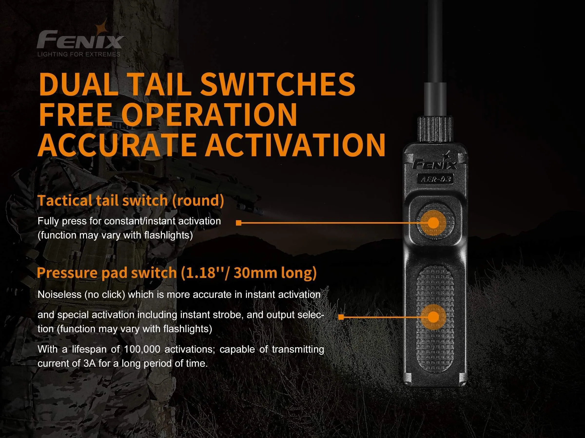 Fenix AER-03 V2.0 remote pressure switch