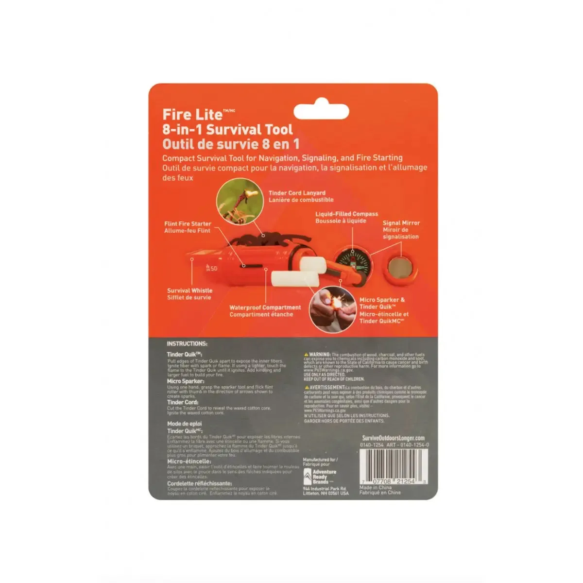 Fire Lite™ 8-in-1 Survival Tool