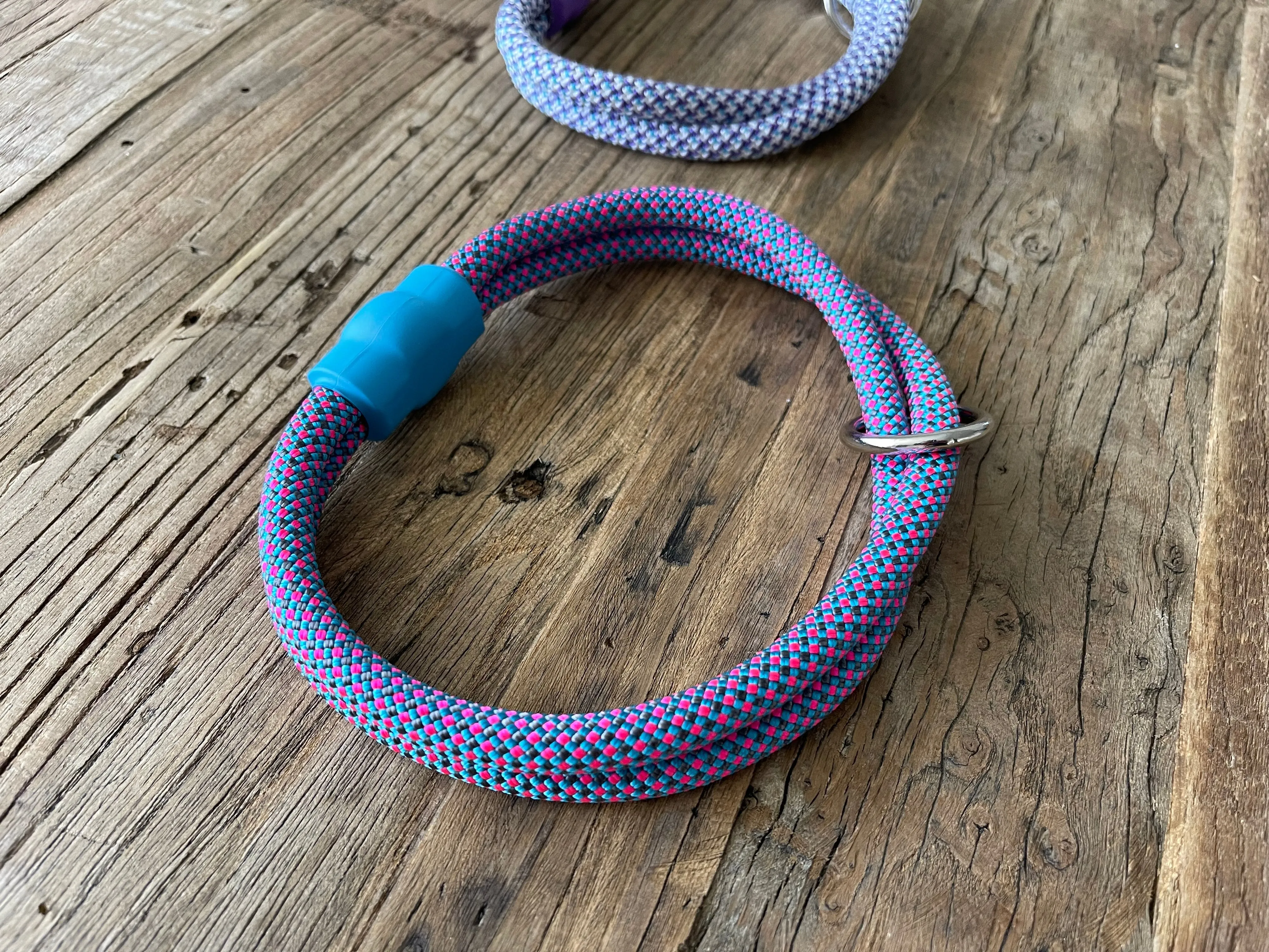 Green Patterns Climbing Rope Collars