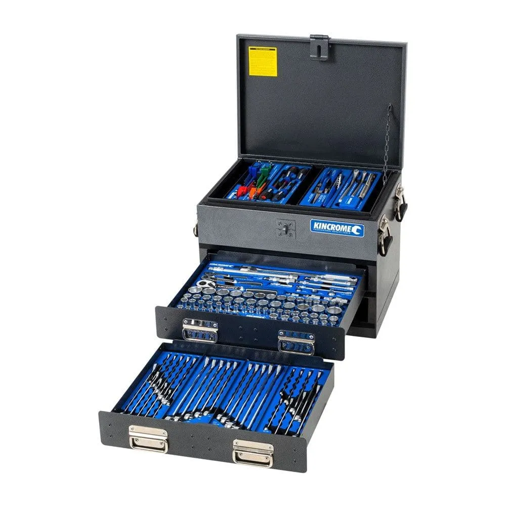 Kincrome K1249 218 Piece 2 Drawer Black Ute Box Tool Kit