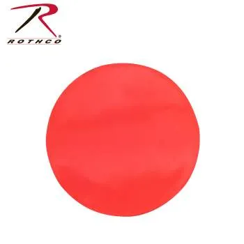 Mini Army Style Flashlight Red Lenses - 3 Pack