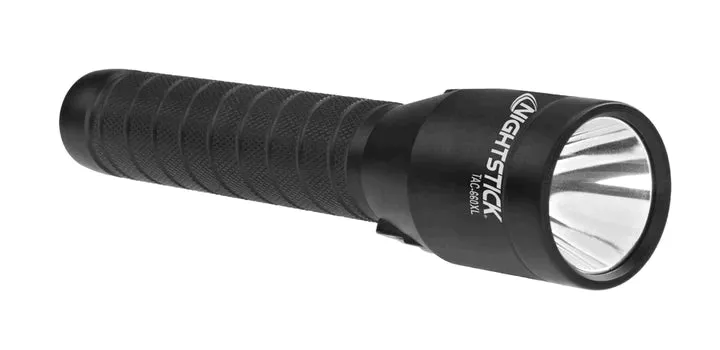 Nightstick - Metal Dual-Switch Tactical Flashlight - Li-Ion - Black