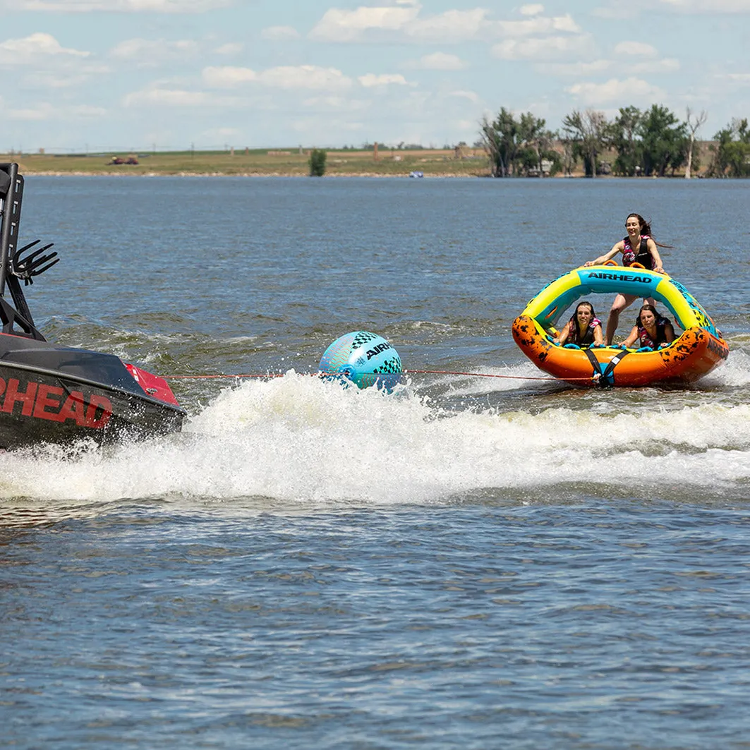 Orb Booster Ball | Towable Tube Rope for Boating - 60 ft.