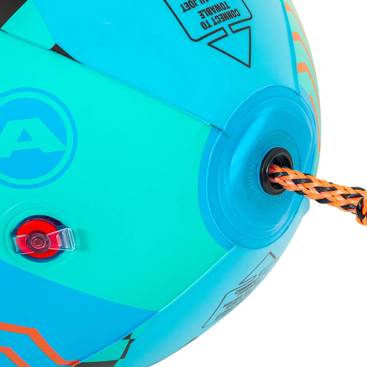Orb Booster Ball | Towable Tube Rope for Boating - 60 ft.