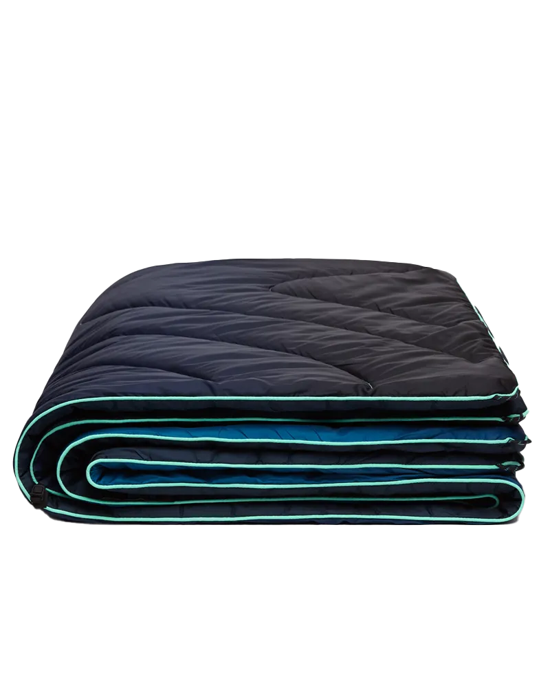 Original Puffy Blanket in Ocean Fade