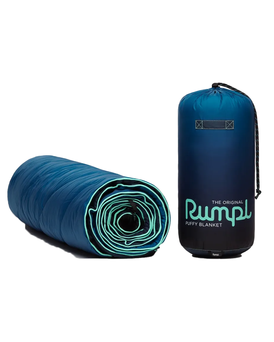 Original Puffy Blanket in Ocean Fade