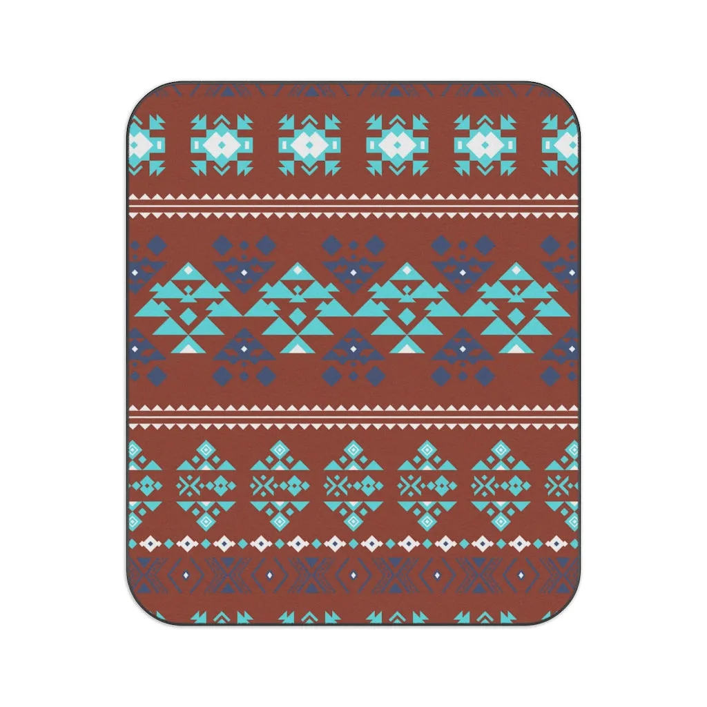 Picnic Blanket Buffalo Roam Pattern Lawn Picnic Blanket Beach Blanket with Strap One Size One Sized Print Gifts