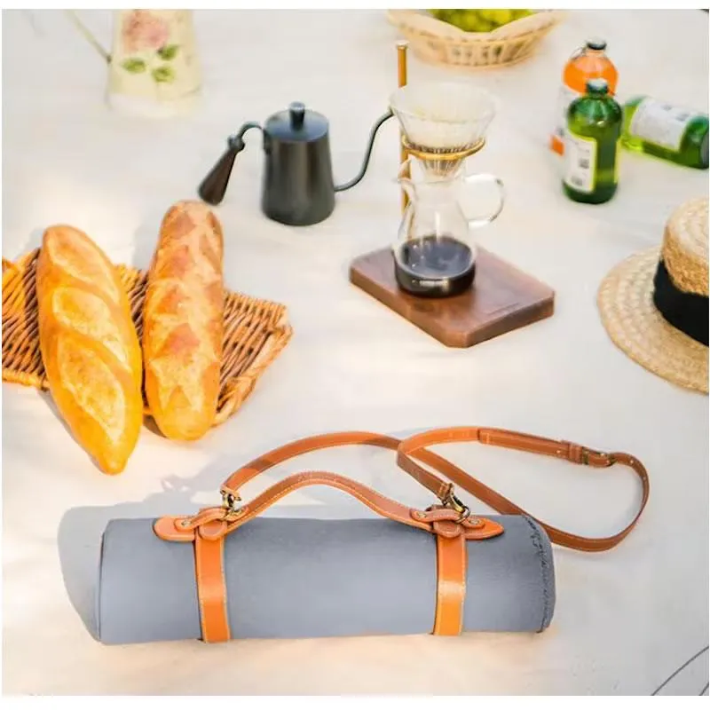 Portable Canvas Picnic Mat Ti-29 Grey - Shop Now For Best Deals