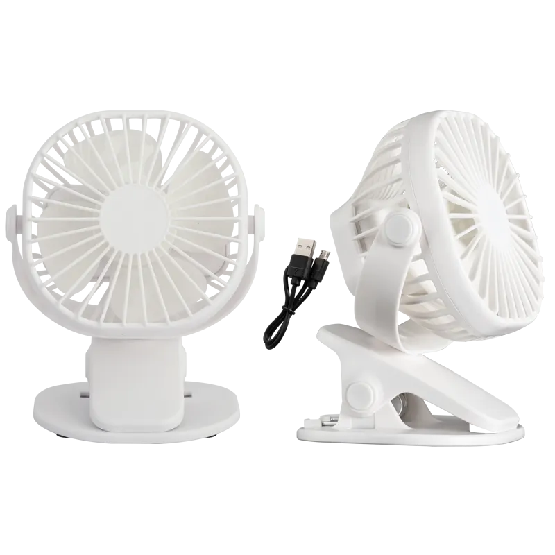 Portable Rechargeable 3 Speed Clip On Fan