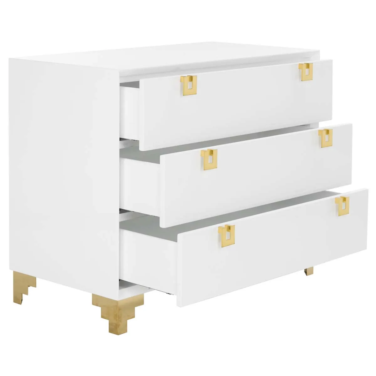 Safavieh Couture Odalis Lacquer Chest Of Drawers, SFV3523