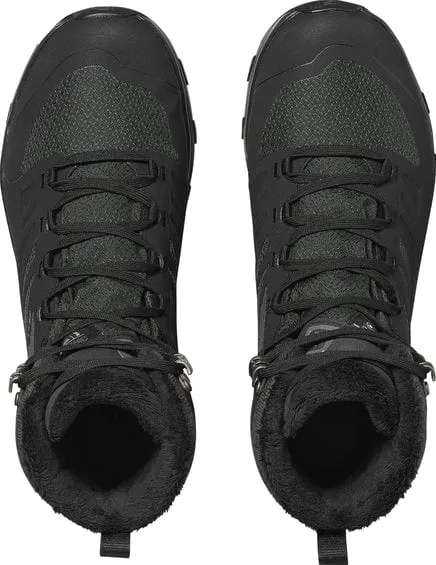 Salomon Women's Outblast Waterproof Winter Boots- Black
