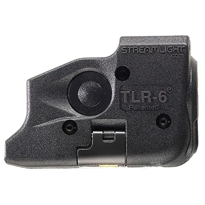 Streamlight TLR-6 69287 Tactical Weapon Light With Red Aiming Laser, Black, 1 Each