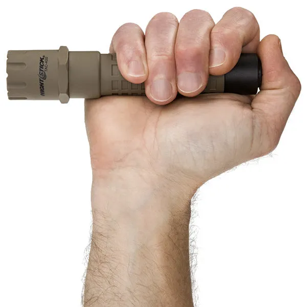 TAC-400TDC: Polymer Flashlight - Rechargeable (no AC power supply)