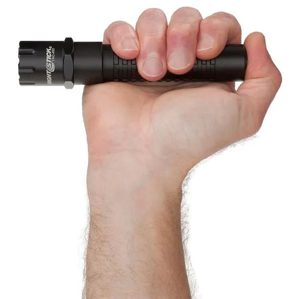 TAC-450BDC: Metal Tactical Flashlight - Rechargeable (no AC power supply)