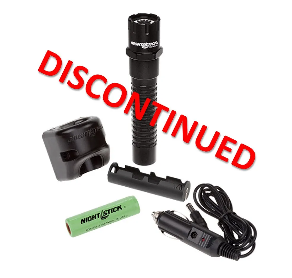 TAC-460XLDC: Xtreme Lumens™ Metal Tactical Flashlight - Rechargeable (no AC power supply)