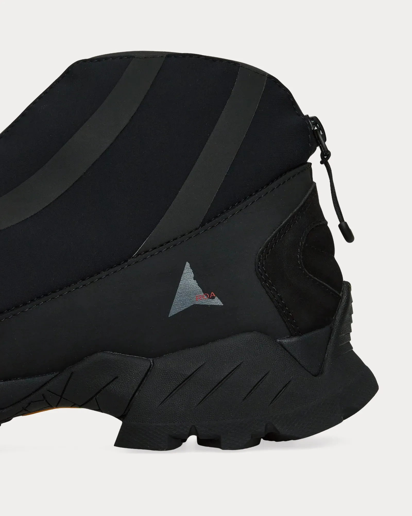 Teri Black High Top Boots