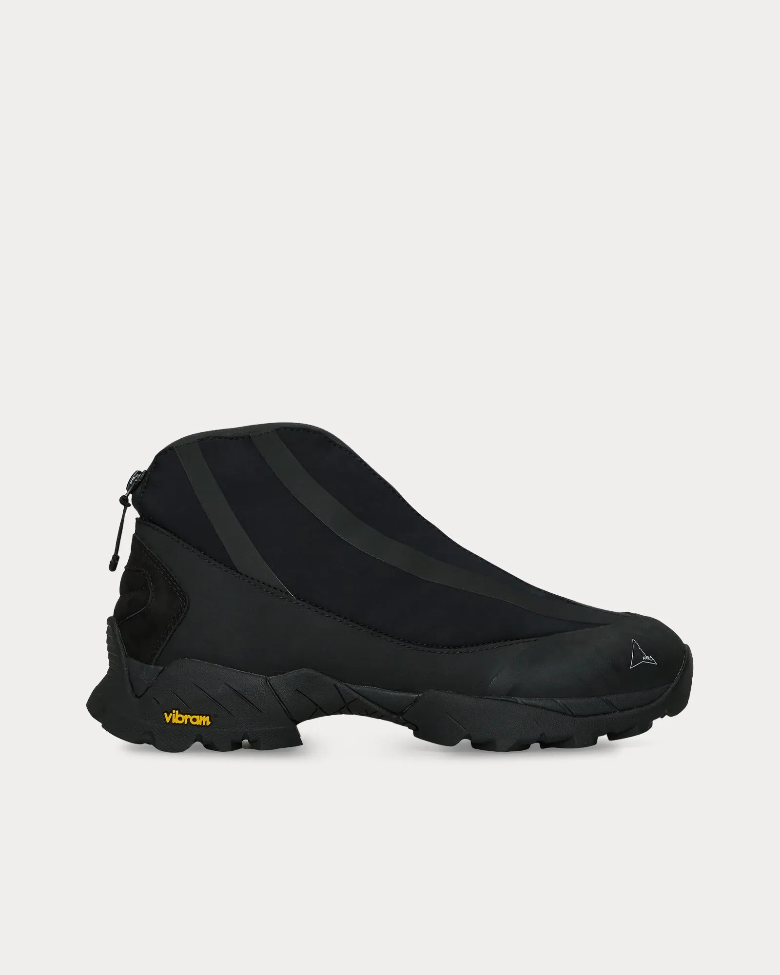 Teri Black High Top Boots