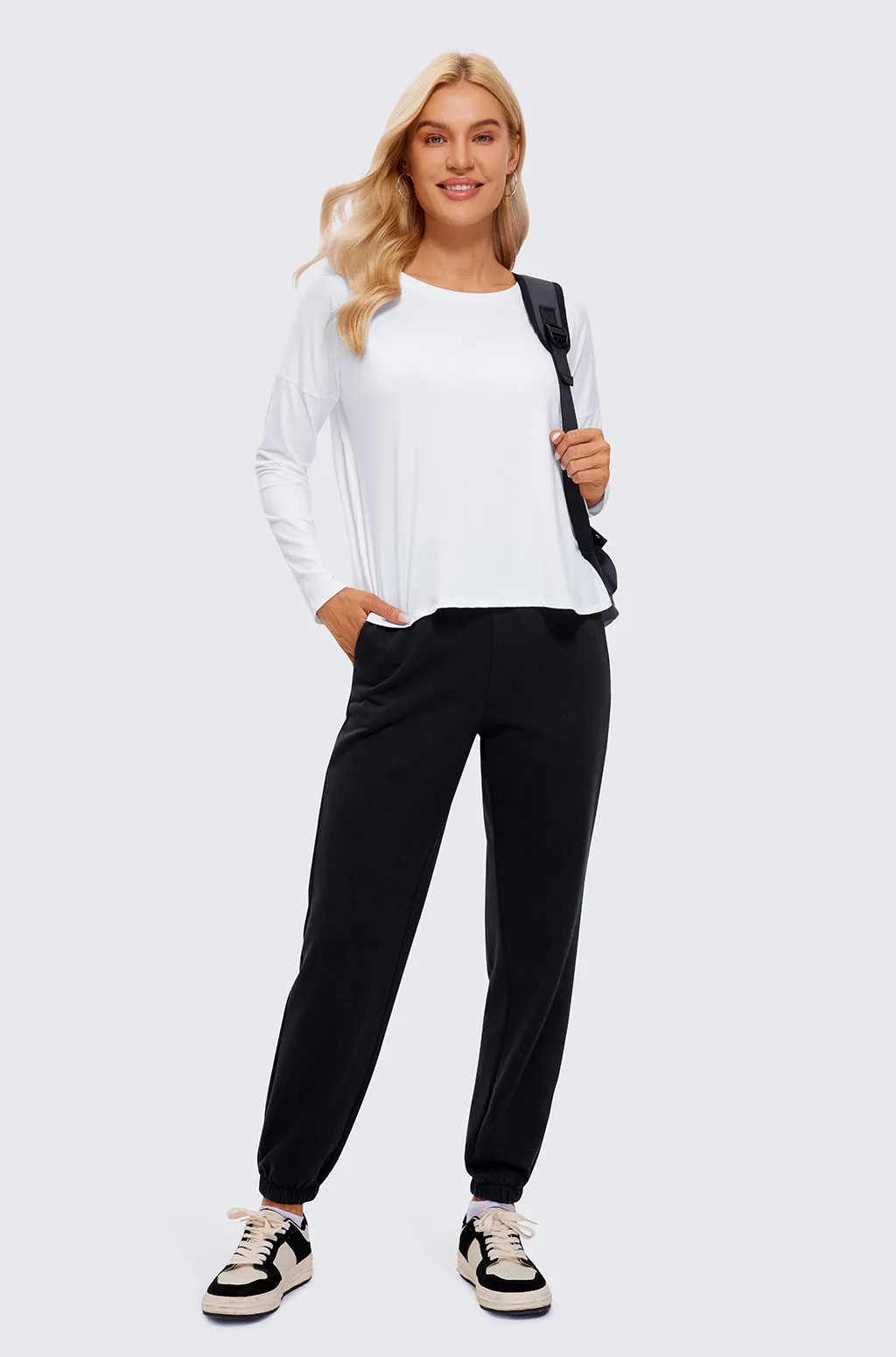 UPF 50  Long Sleeves Cropped Top