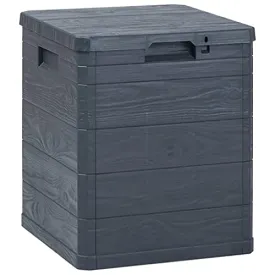 vidaXL Garden Storage Box Lockable Outdoor Patio Cabinet Deck Utility