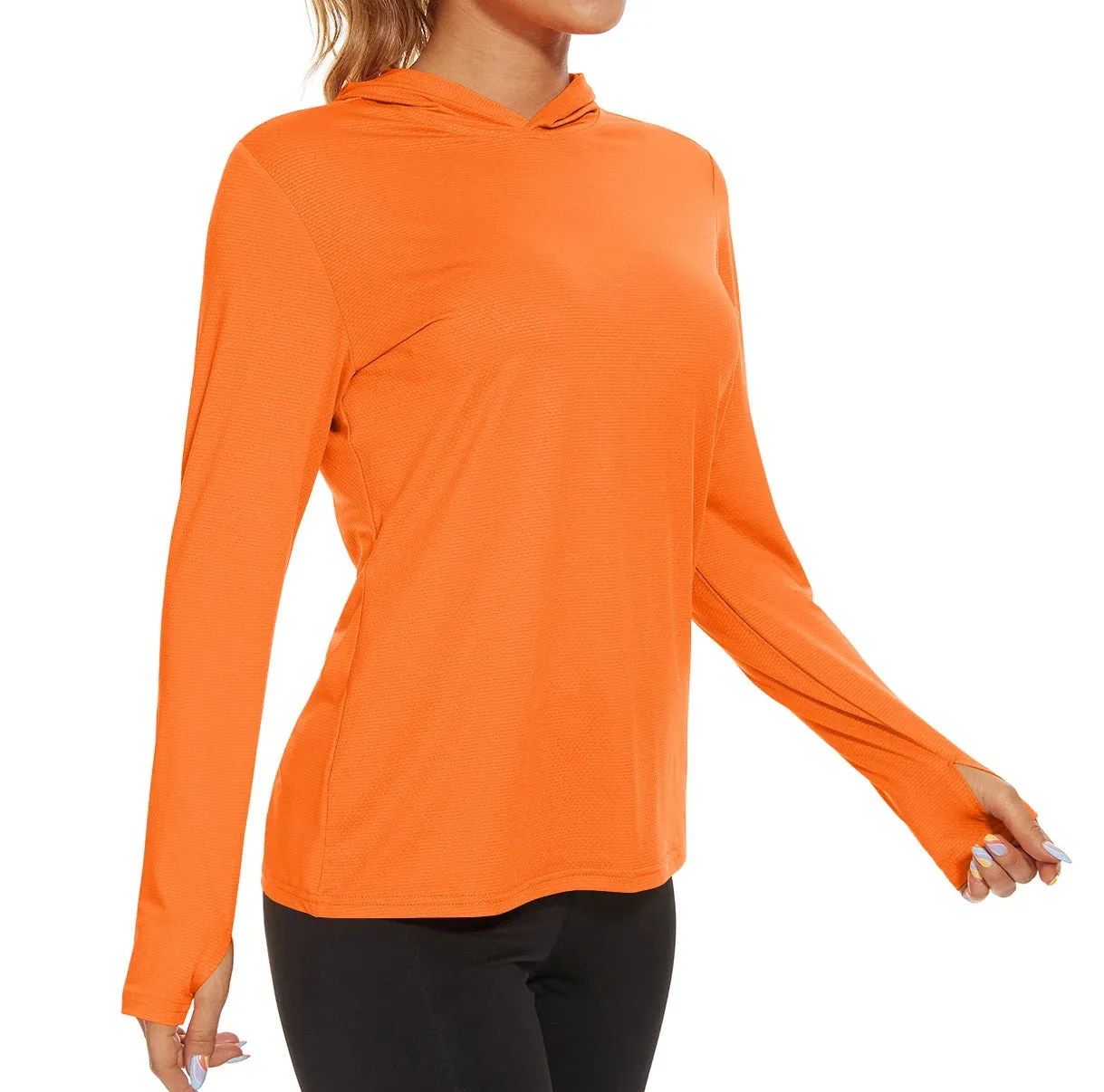Women's UPF 50  Sun Protection Long Sleeve Shirt Hoodie, UV Shirts